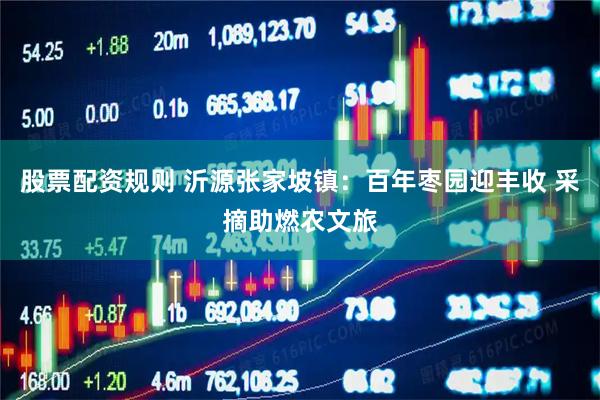 股票配资规则 沂源张家坡镇：百年枣园迎丰收 采摘助燃农文旅